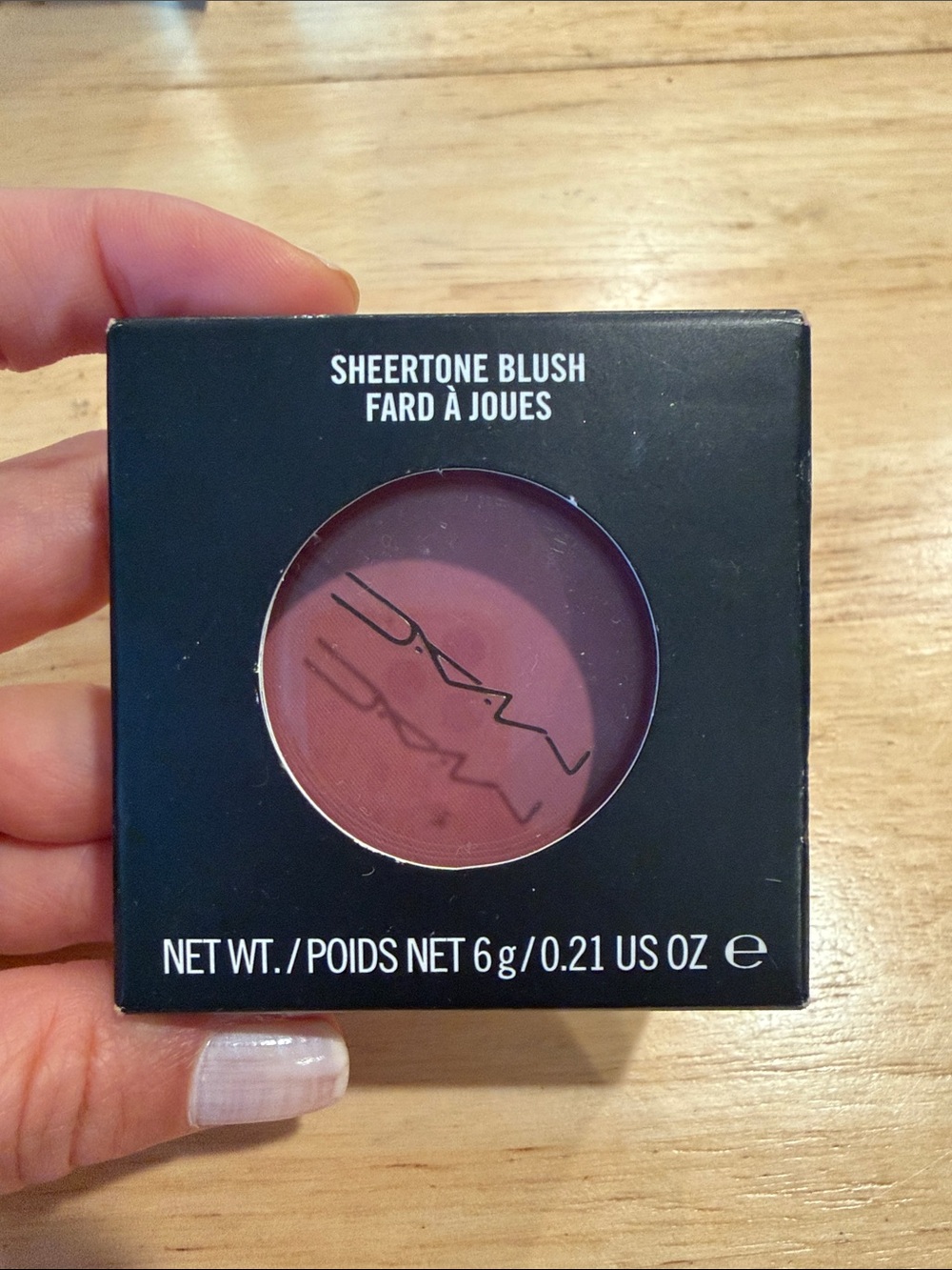 MAC Cosmetics Sheertone Blush — Breath of Plum shade